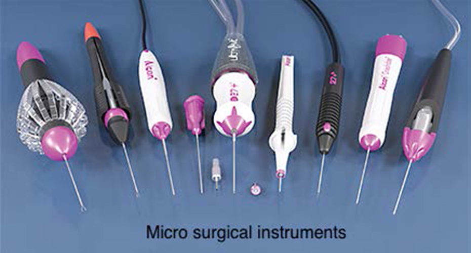Micro Surgical Instruments for a Vitrectomy