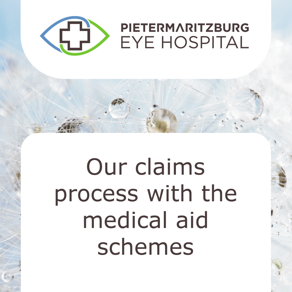 Our claims process with the medical aid schemes